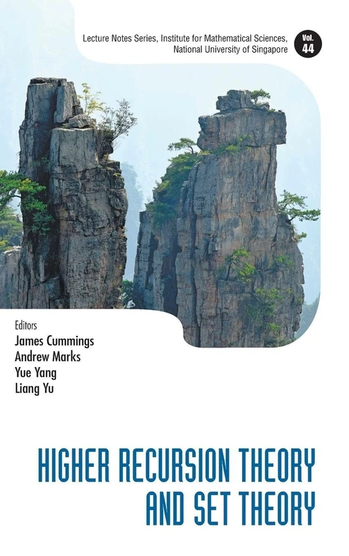 Higher Recursion Theory And Set Theory: 44 (Lecture Notes Series, Institute for Mathematical Sciences, National University of Singapore) - Image 1
