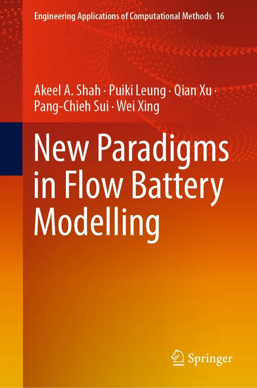 New Paradigms in Flow Battery Modelling: 16 (Engineering Applications of Computational Methods, 16)