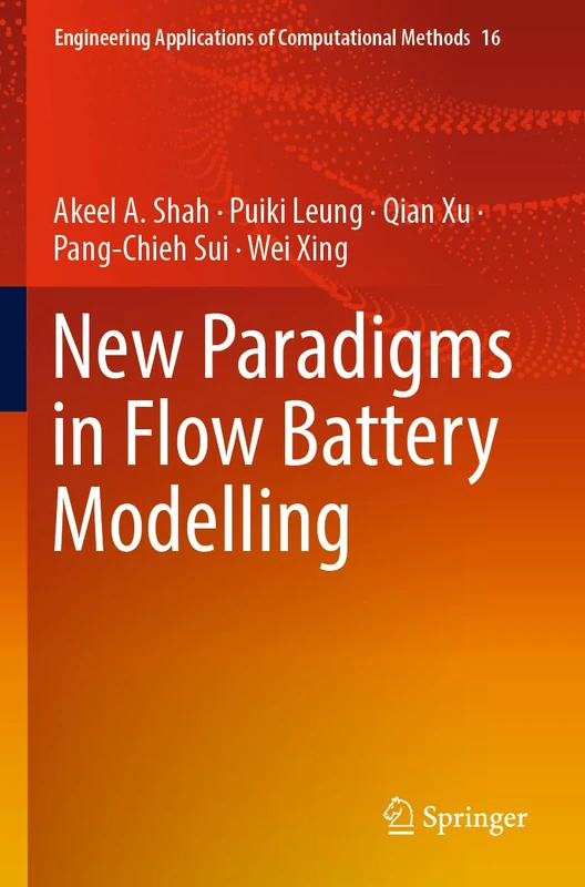 New Paradigms in Flow Battery Modelling: 16 (Engineering Applications of Computational Methods, 16)