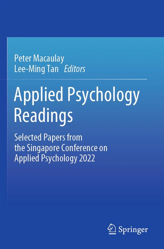 Springer Applied Psychology Readings - Singapore Conference 2022