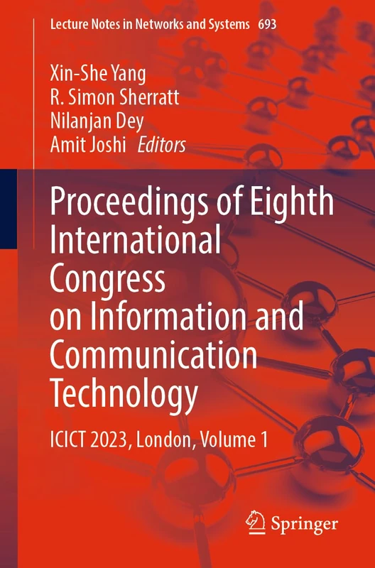 Springer ICICT 2023 Proceedings - Volume 1, Lecture Notes 693