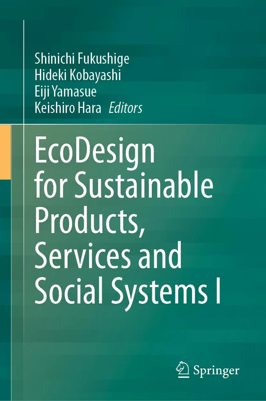 EcoDesign for Sustainable Products, Services and Social Systems I: 1
