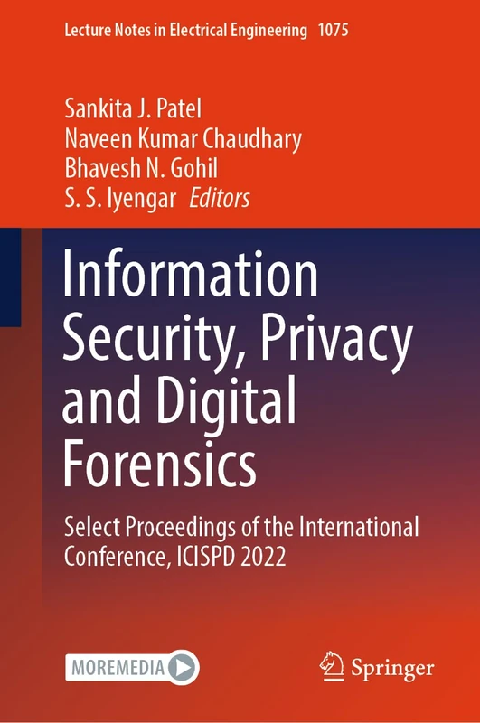 Springer ICISPD 2022 Information Security and Digital Forensics