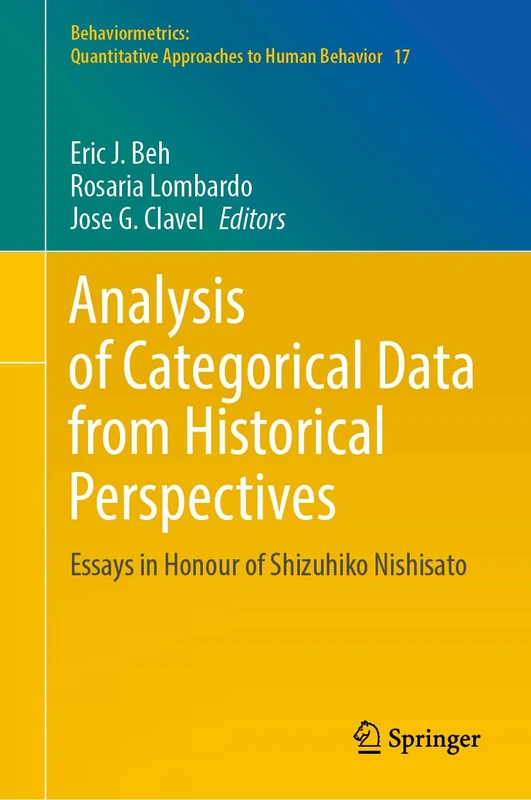 Springer - Analysis of Categorical Data Historical Perspectives