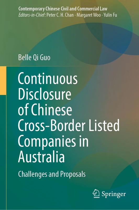 Springer - Chinese Cross-Border Listed Companies in Australia