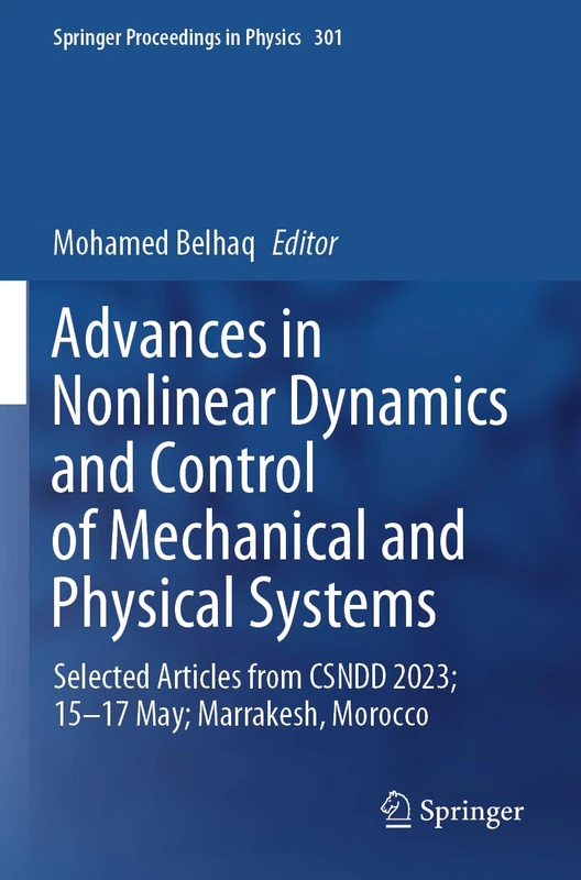 Springer Advances in Nonlinear Dynamics and Control - Vol 301 - Image 1