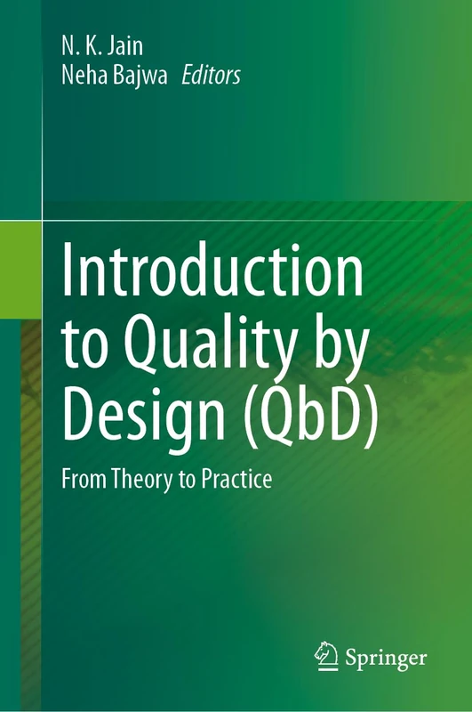 Springer - Introduction to Quality by Design (QbD) Book