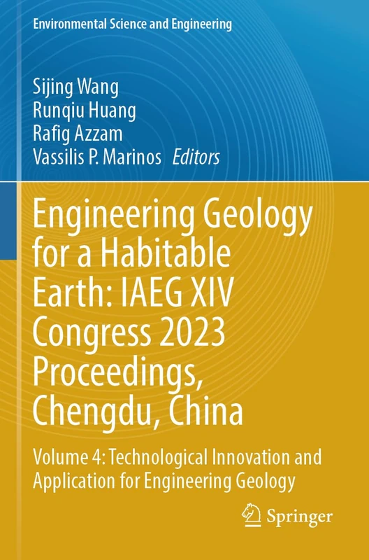 Springer Engineering Geology for a Habitable Earth Vol 4