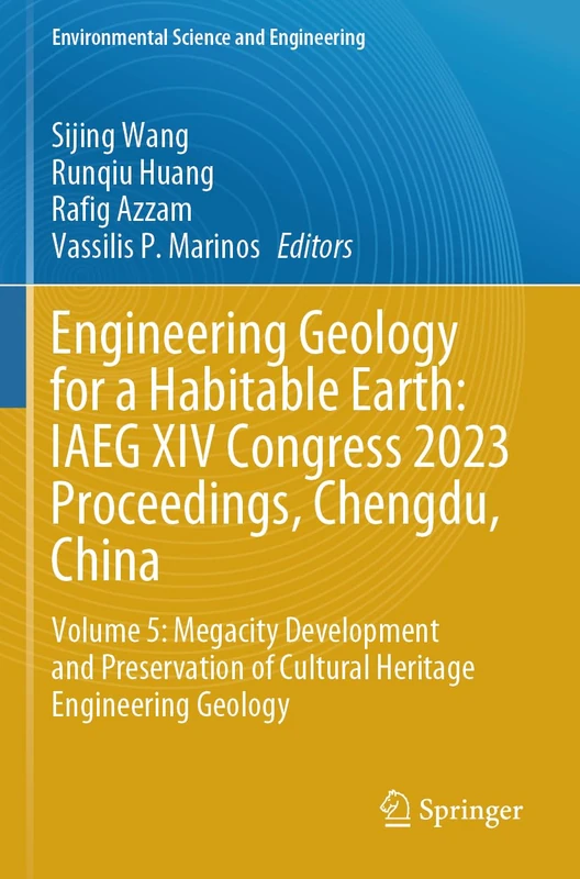 Springer Engineering Geology for a Habitable Earth Vol 5