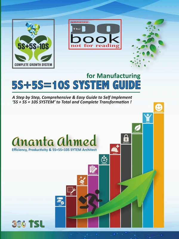 5S+5S=10S SYSTEM GUIDE: A Step-by-Step, Comprehensive & Easy Guide to Implement ‘5S+5S=10S SYSTEM’ to Total and Complete Transformation (DO BOOK Series – Not For Reading)