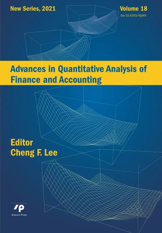 Advances in Quantitative Analysis of Finance and Accounting (New Series) vol.18