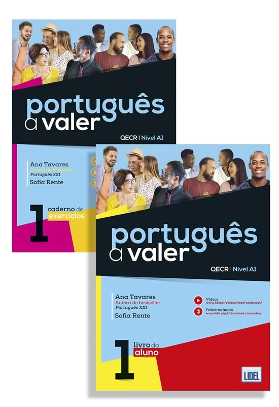 Portugues a Valer 1 - PACK - (Livro do Aluno + Caderno de Exercícios) + downloadable audio