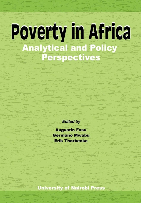 Poverty in Africa: Analytical and Policy Perspectives
