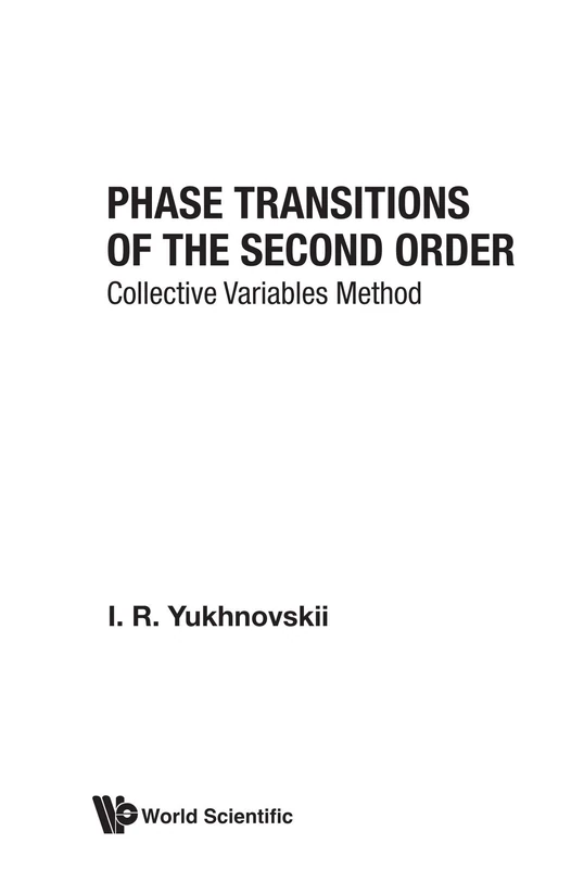 Phase Transitions Of The Second Order: Collective Variables Method