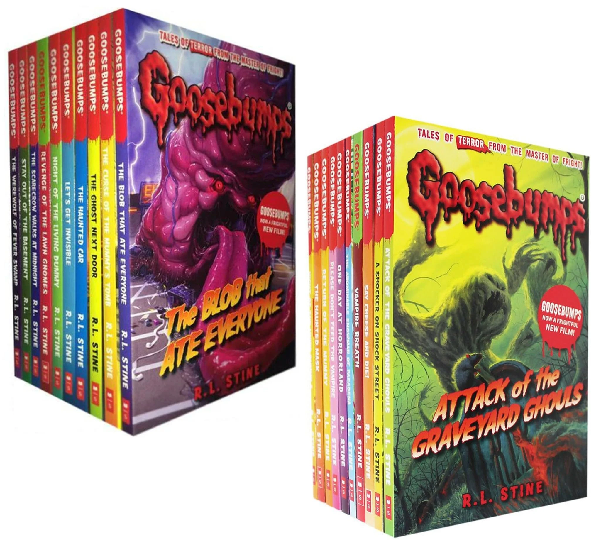 The Classic Goosebumps Series 20 Books Collection Set By R. L. Stine