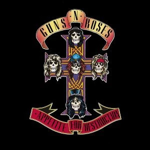 Geffen Records Appetite for Destruction Cassette Tape - Image 1