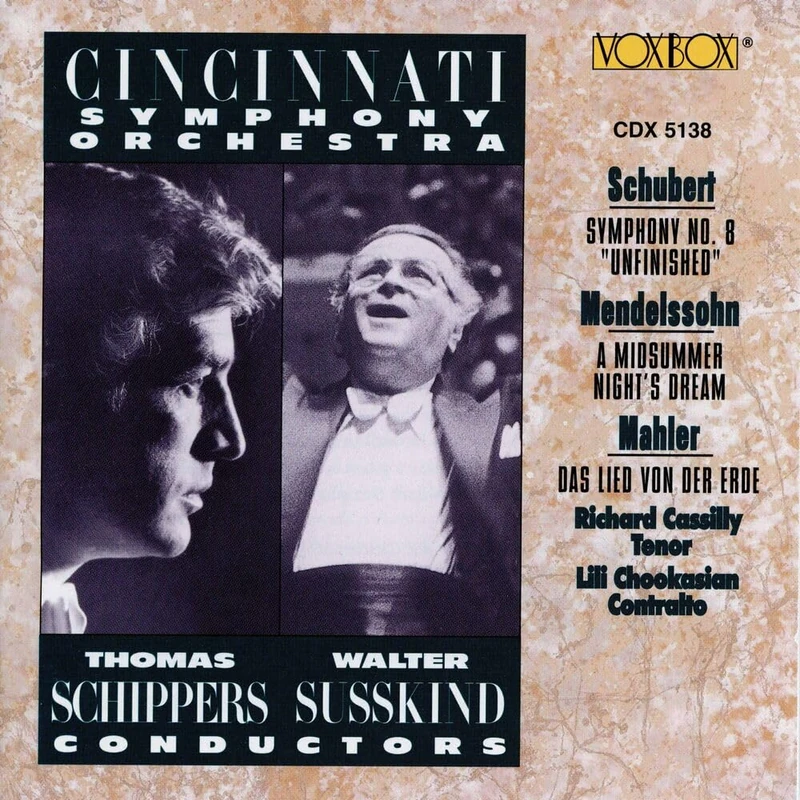 Schubert Mendelssohn Mahler