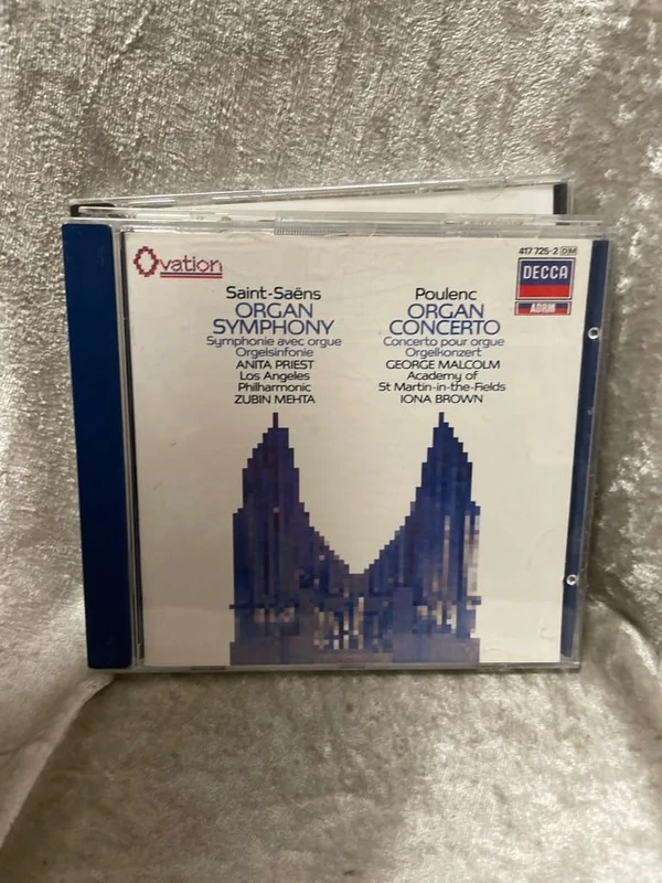 Saint-Saens - Symphony 3 " Organ " / Organ Concerto & Poulenc - Organ Concerto
