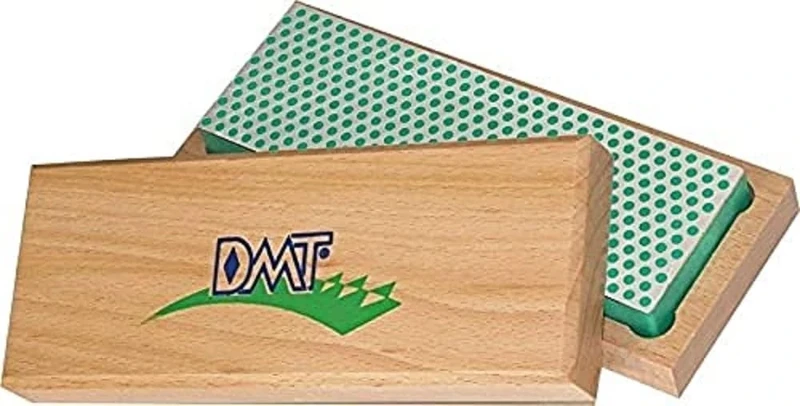DMT W6E 6-Inch Diamond Whetstone Sharpener, Extra-Fine with Hardwood Box