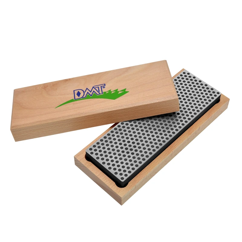 DMT W6X 6-Inch Diamond Whetstone Sharpener, Extra-Coarse with Hardwood Box