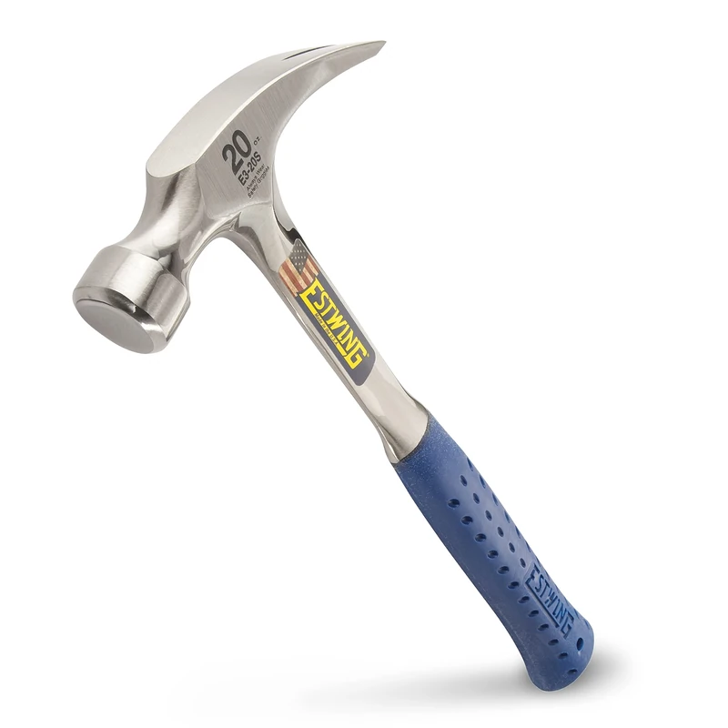 E3/20S Straight Claw Hammer - Vinyl Grip 560g (20oz)