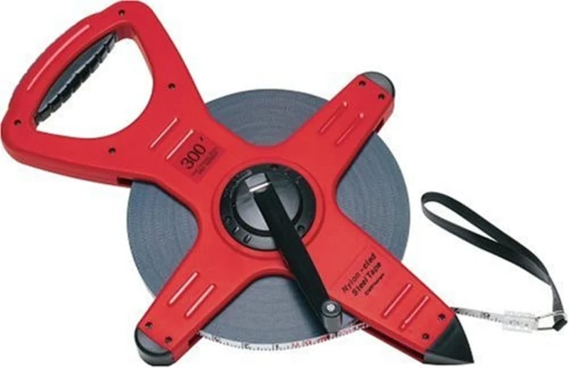CST/berger 82-30080B 300ft Nylon-Clad Steel Zip-Line, 82-Series Open Reel Tape in FEET/8THS