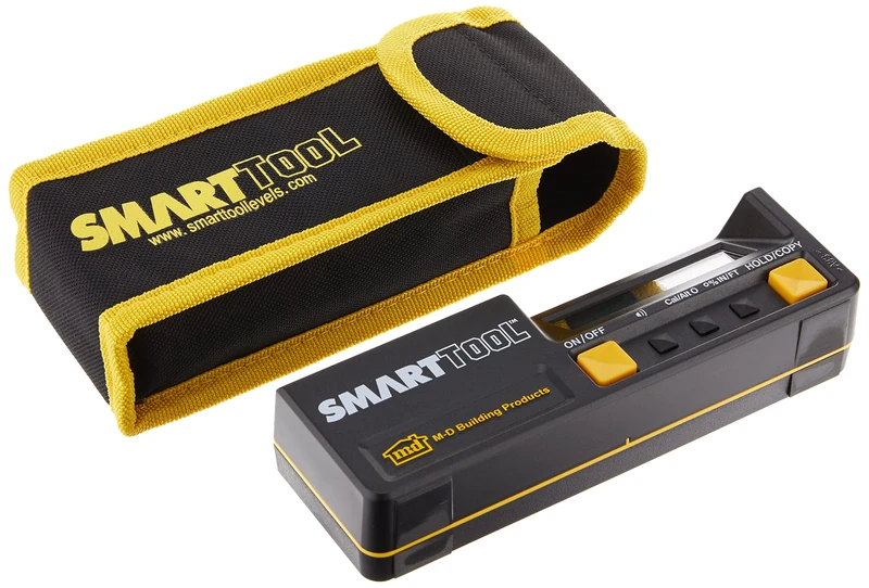 MD 92346 21-121 Smart Tool 6-Inch Digital Inclinometer, 9 V, Matte Black - Image 1