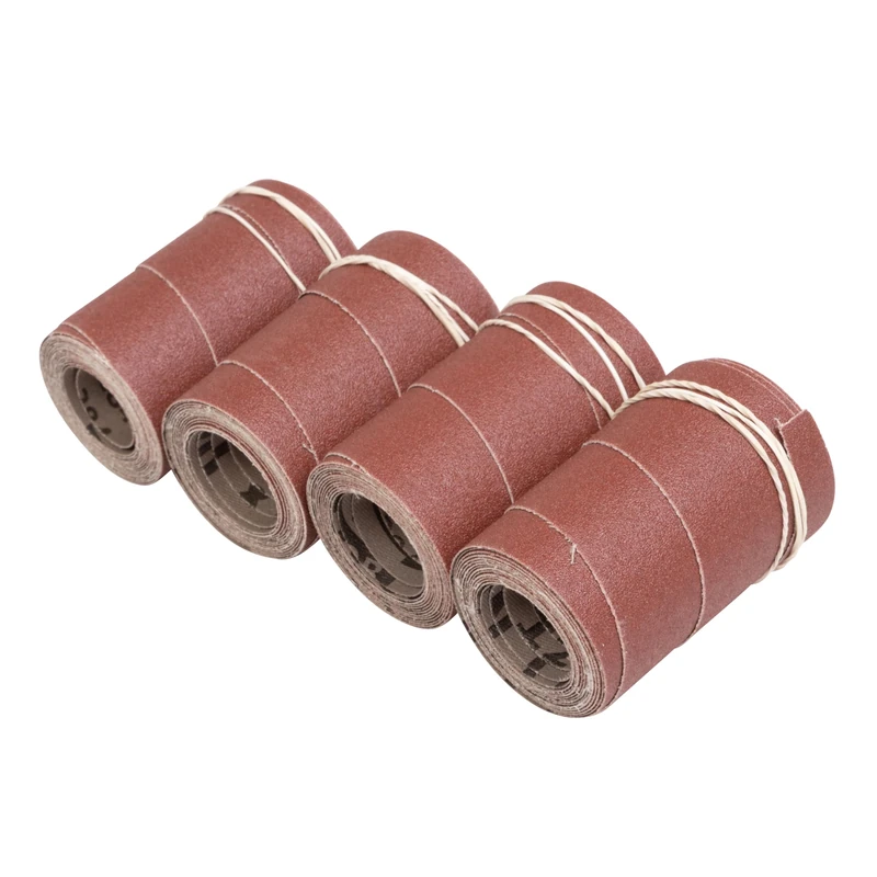Jet Tools - Ready-to-Wrap Abrasives, 120 Grit, 4-Wraps in Box (fits 16-32) (60-6120) - Image 1