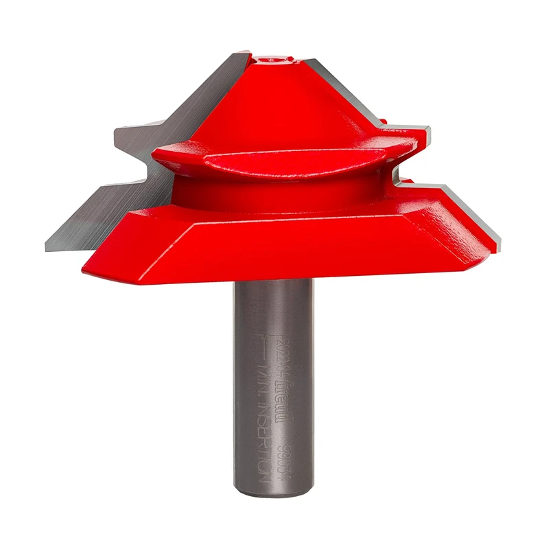 Freud 99-034 2-3/4" (Dia.) Lock Miter Bit, Perma-SHIELD Coating Red