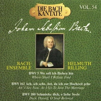 Bach: Cantatas, Vol 54 (BWV 5, 162, 180) /Rilling