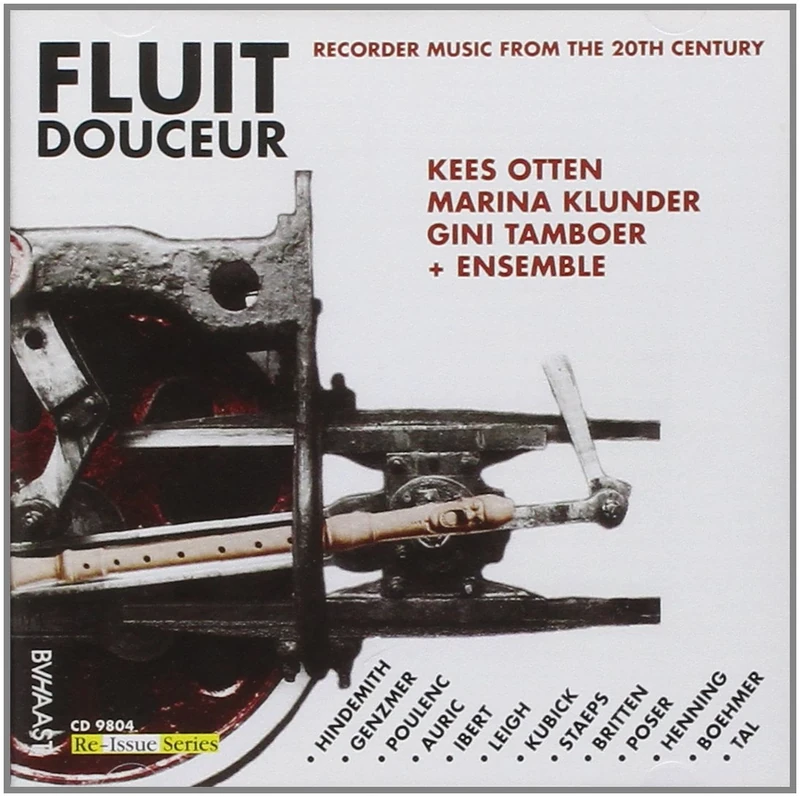 Fluit Douceur / Musiques Pour Flute A Bec Du Xxe
