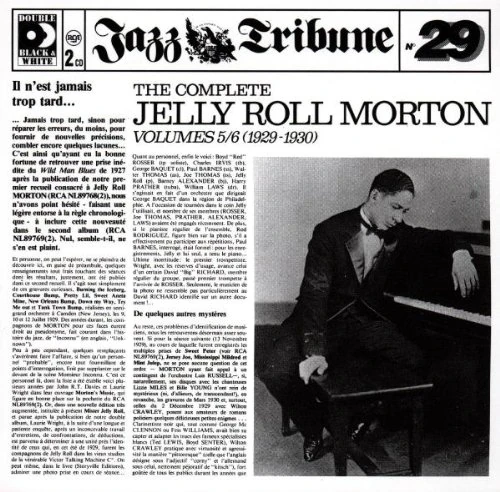 The Complete Jelly Roll Morton Volumes 5/6: (1929-1930) - Image 1
