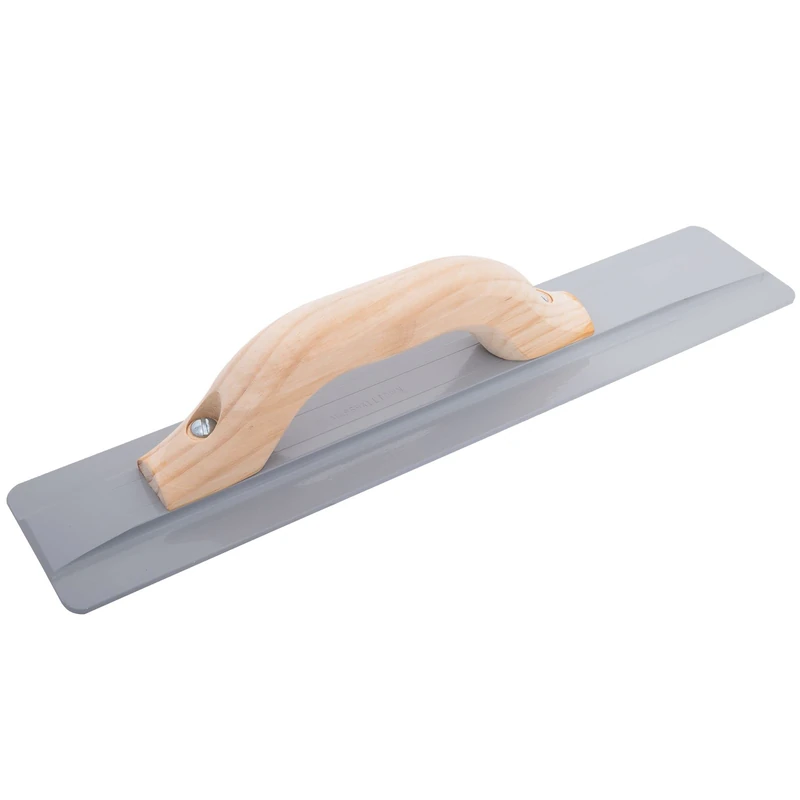Marshalltown 16 Inch Beveled End Magnesium Hand Float, Concrete, Wood Handle, Standard Style Handle, 145