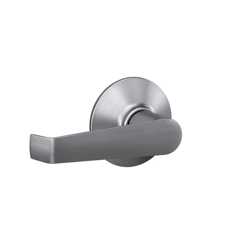 SCHLAGE F10CSVELA626 Commercial Series Elan Door Lever Hall & Closet Passage Handle, Satin Chrome, Pack of 1