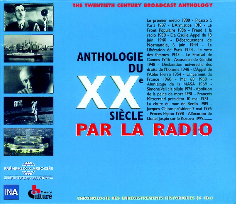 Anthology of 20C on French radio (6CD) - Image 1
