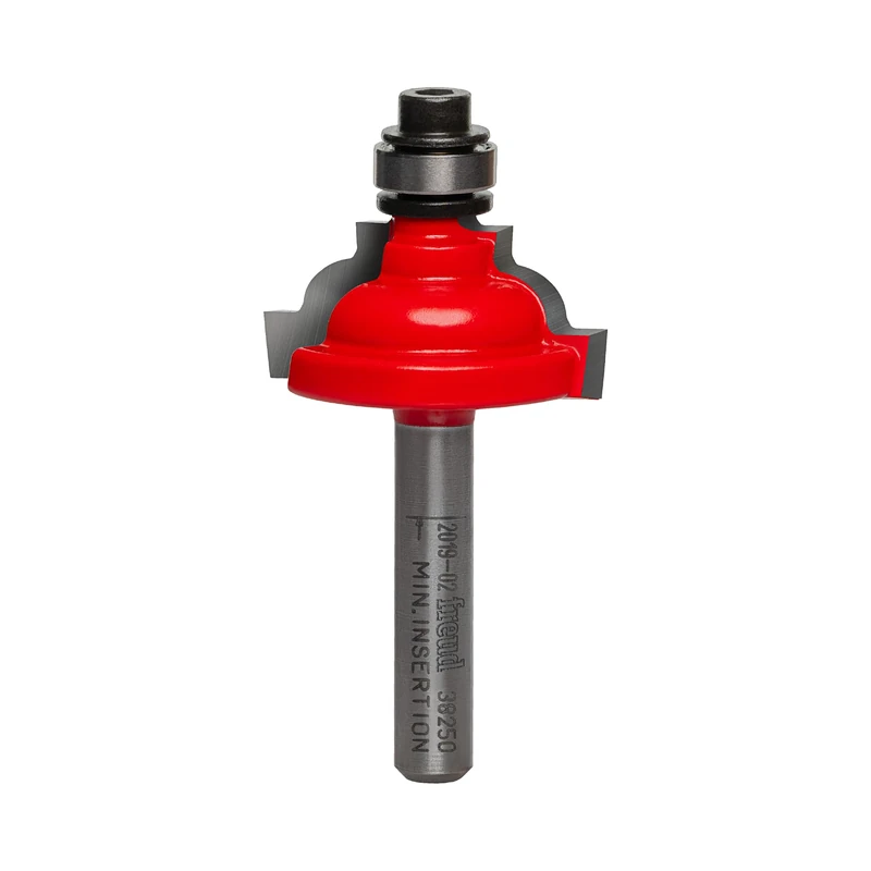 Freud 38-250 3/16-inch Radius Classical Cove Bit with 1/4-inch Shank
