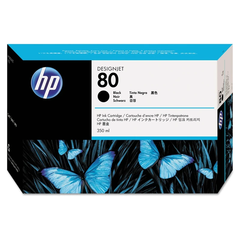 HP 80 - Print cartridge - 1 x black
