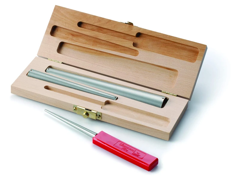 DMT Diamond Cone Kit Fine in Wooden Box Knife Sharpener - Silver, N/A - Image 1