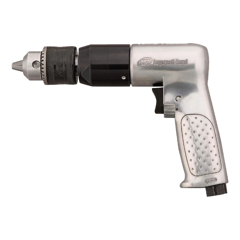 Ingersoll Rand 7803RA - 1/2" Reversible Pneumatic Drill, Air Tool for Professional Workshops, Heavy Duty Air Pistol Drill