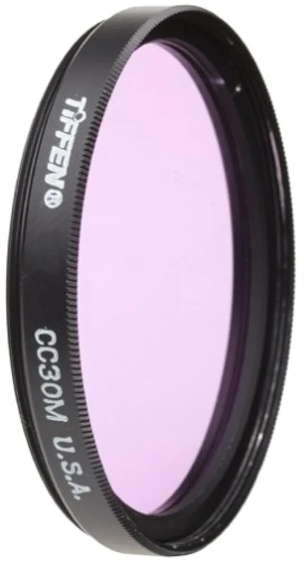Tiffen 58CC30M 58mm Cc30 Magenta Filter
