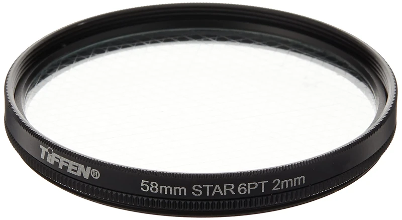 Tiffen 58STR62 58mm Star 6PT 2mm Filter