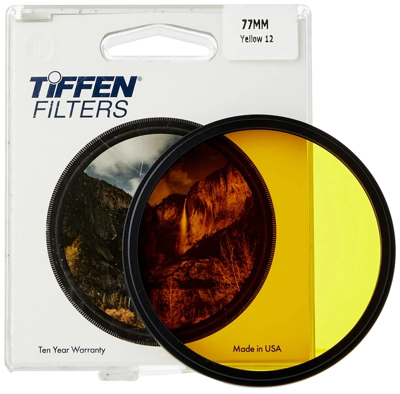 Tiffen 77Y12 77mm Yellow 12 Filter