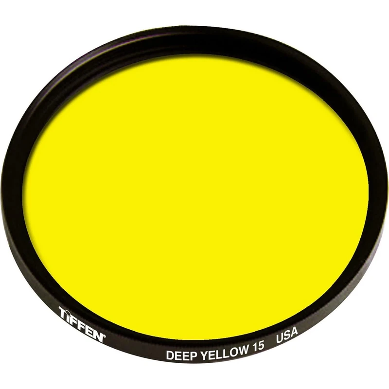 Tiffen 72DY15 72mm Deep Yellow 15 Filter