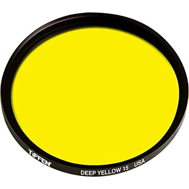 Tiffen 77mm Deep Yellow 15 Filter