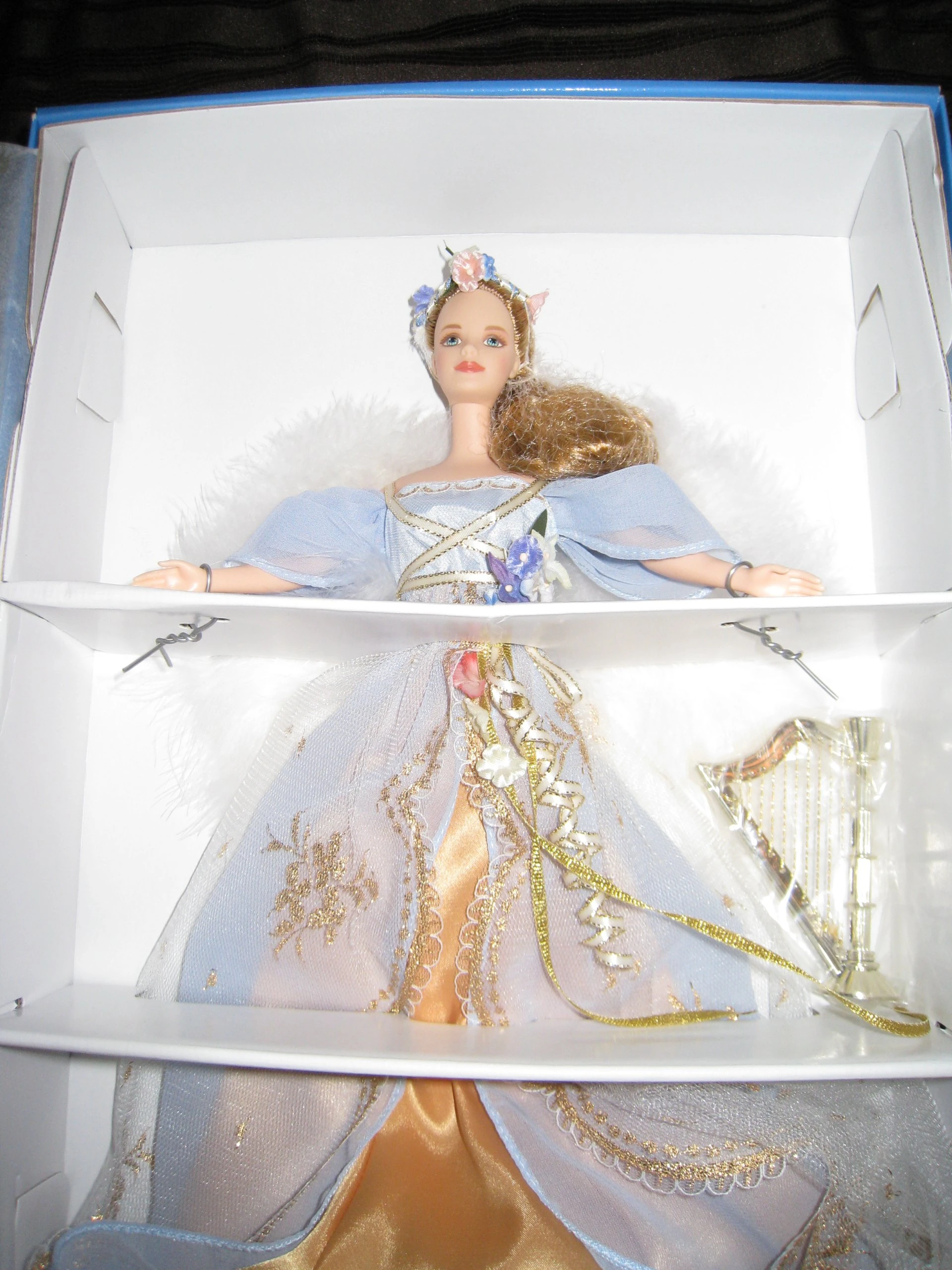 Harpist Angel Barbie Doll