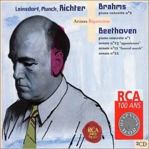 Brahms: Piano Concerto 2; Beethoven: Piano Sonatas 12, 22, 23, Piano Concerto 1