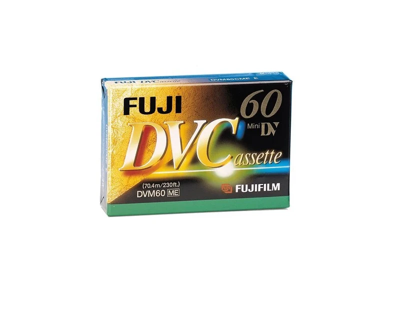 Fujifilm Fuji DVM60 MiniDV Tape - 60 MIN High-Density Digital Video