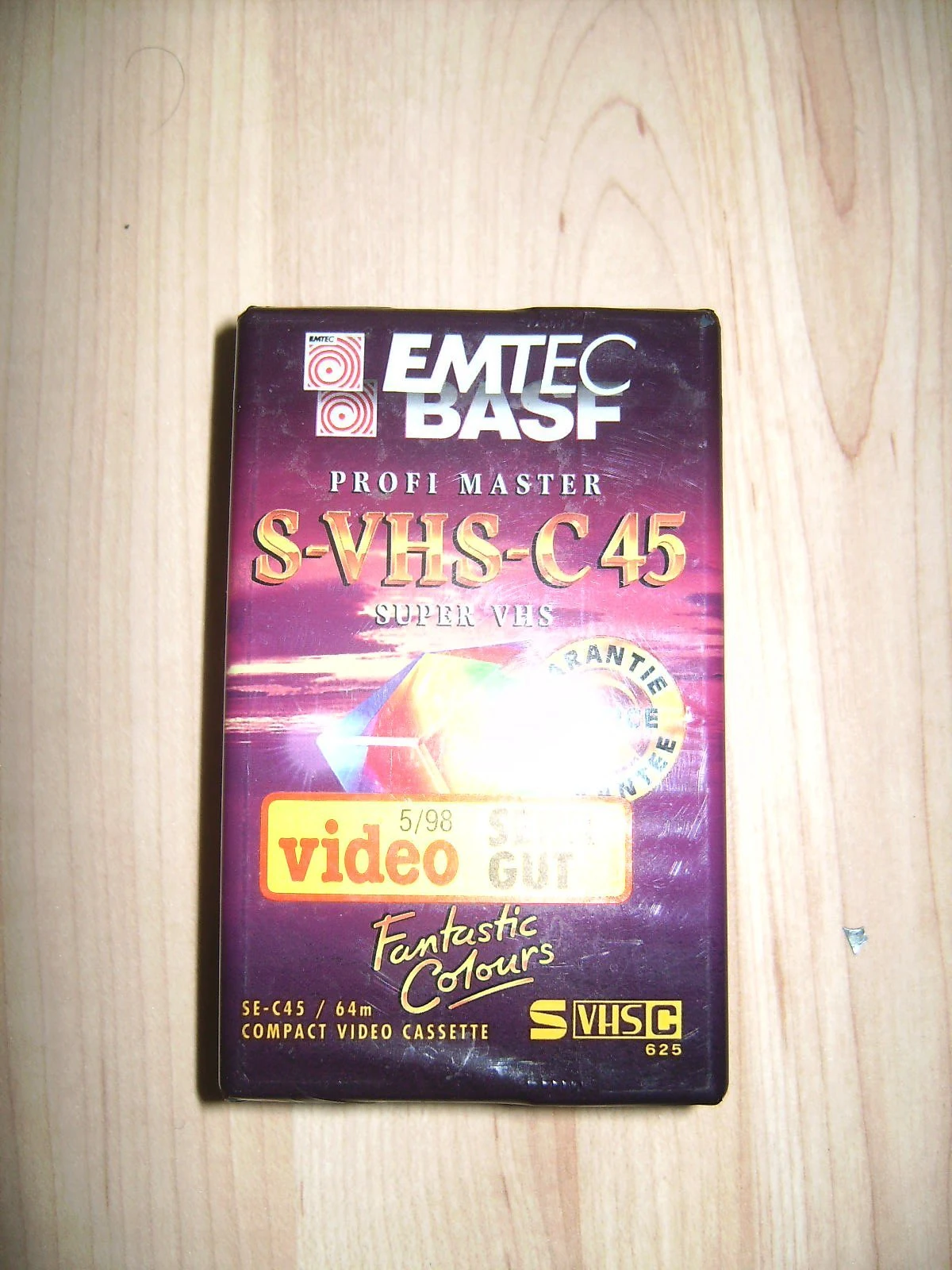 Fuji Magnetics SEC45 PRO S Blank Tapes