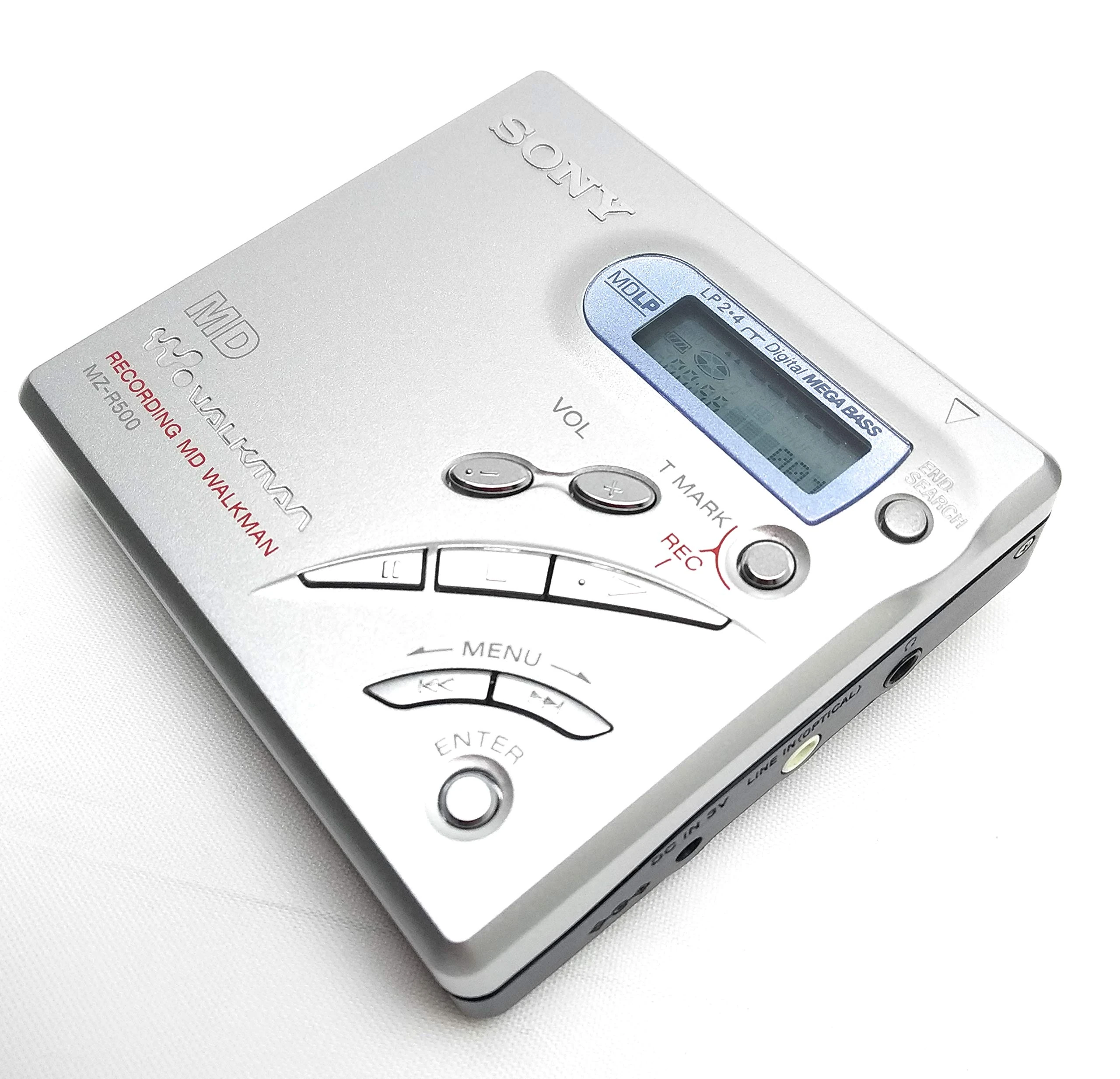 Sony MZ-R500/S Portable Mini Disc Player