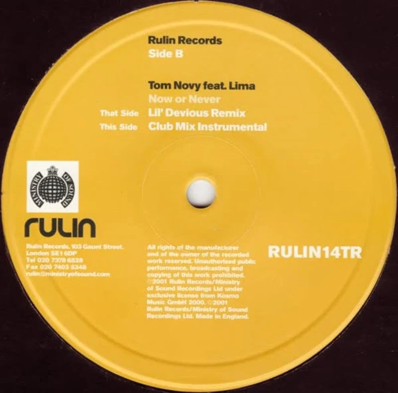 Now Or Never [12" VINYL] - Image 1